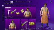 You can now purchase the Leatherface skin in Fortnite (Image via Epic Games)